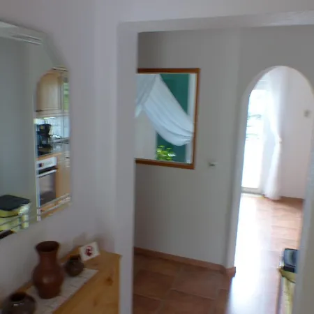 View Of Fortress In Apartment Pirna